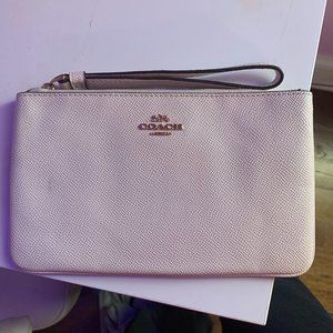 White Coach Wristlet